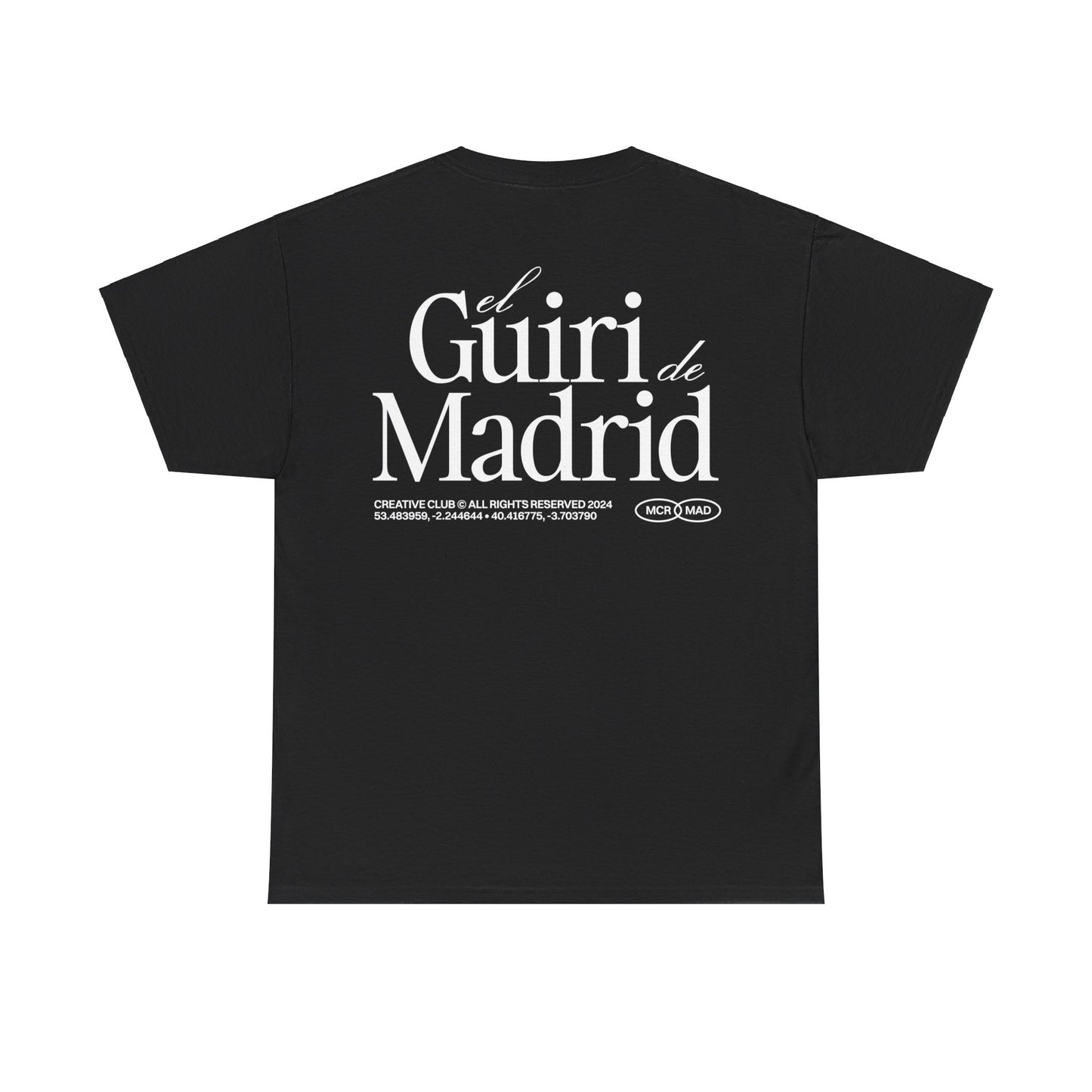 El Guiri de Madrid Logo Tee - Black