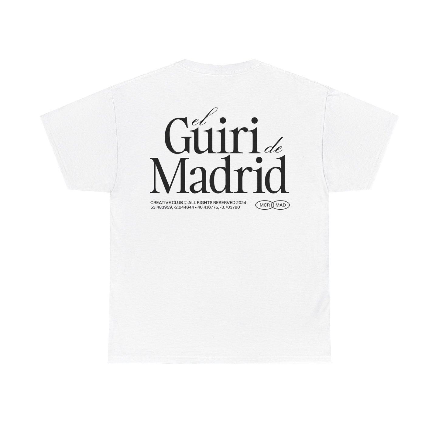 El Guiri de Madrid Logo Tee - White