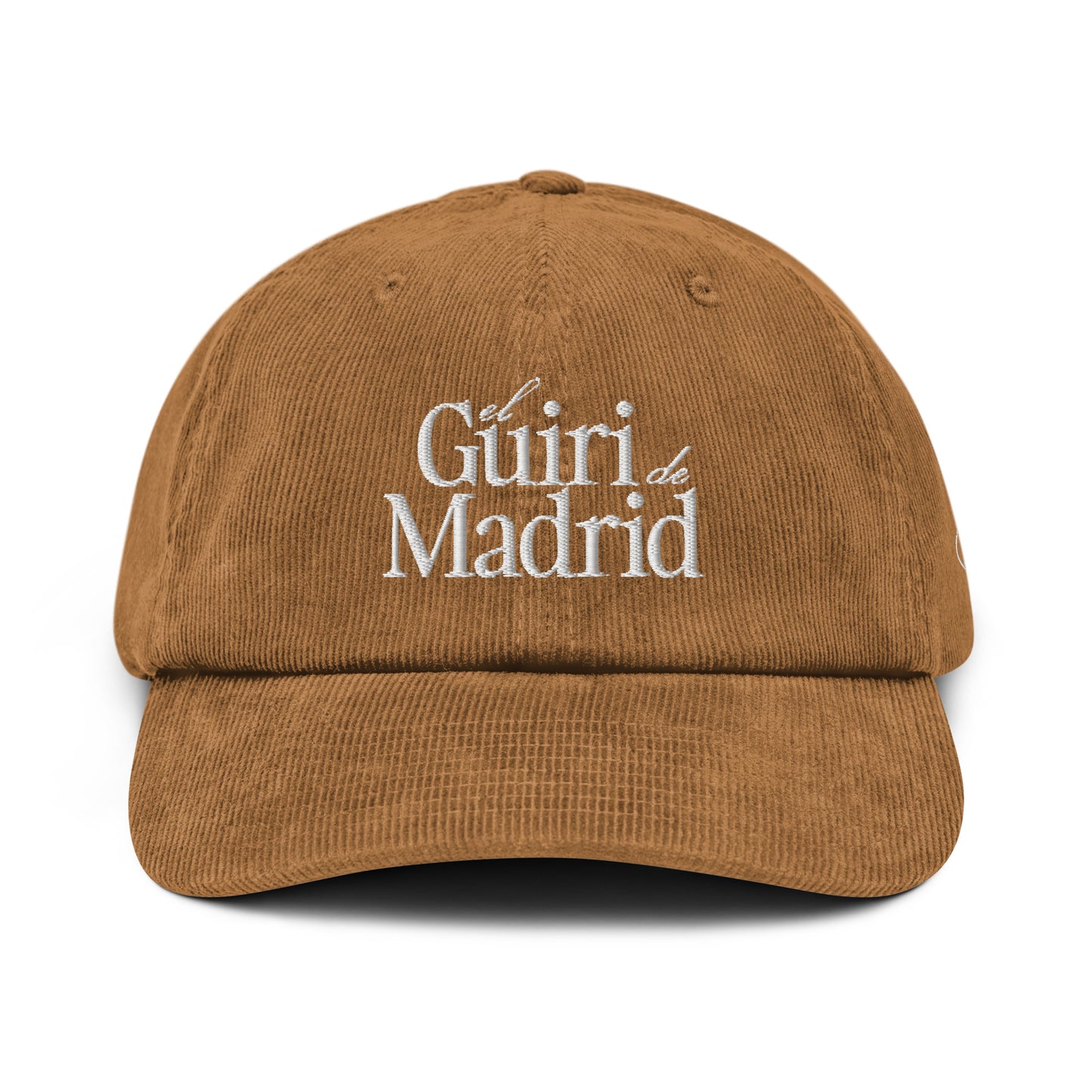 El Guiri de Madrid Corduroy Hat - Camel