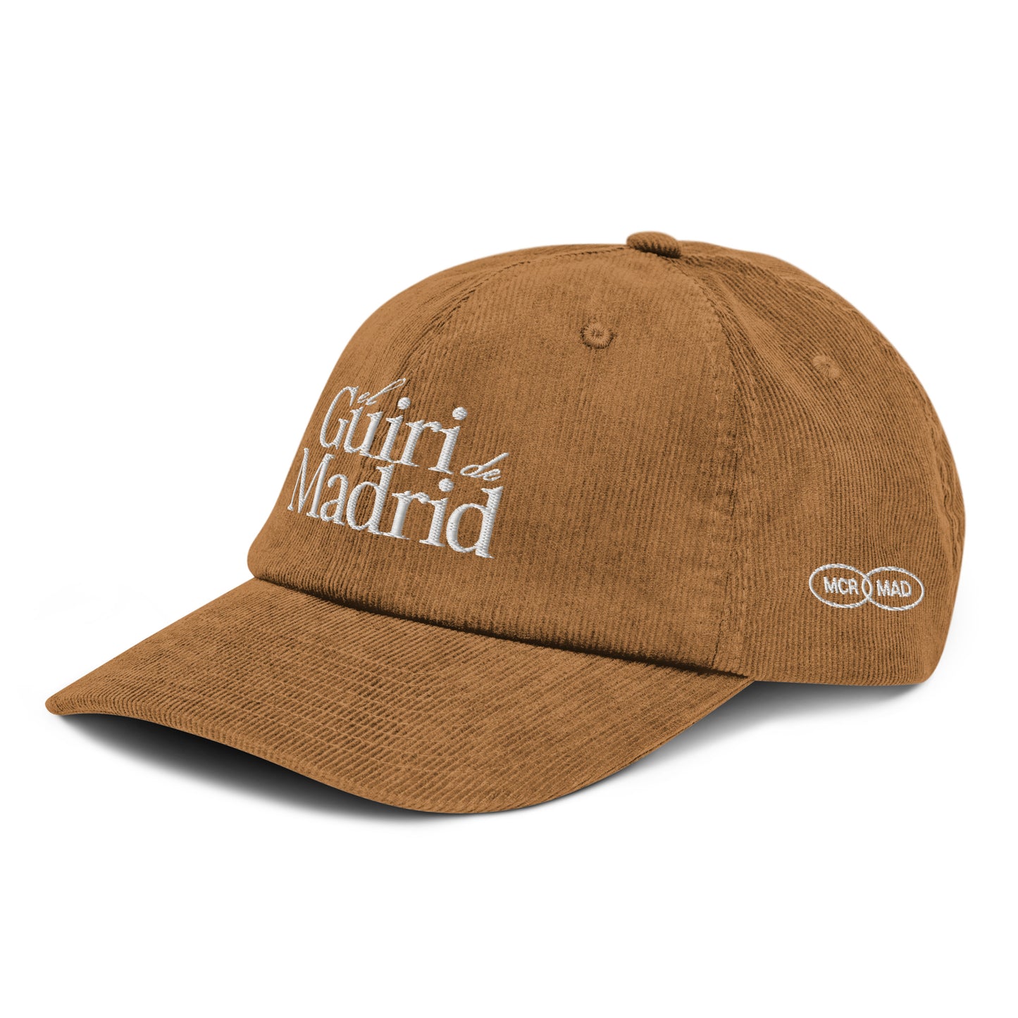 El Guiri de Madrid Corduroy Hat - Camel