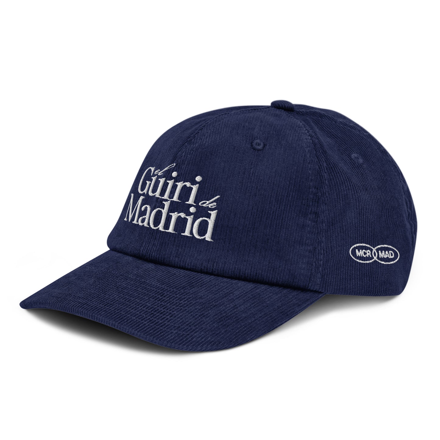 El Guiri de Madrid Corduroy Hat - Oxford Navy